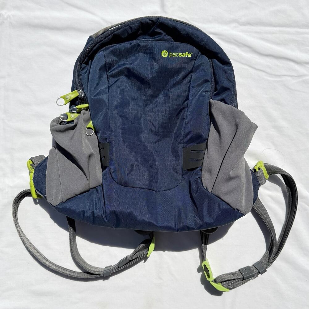 Pacsafe Venturesafe 10L GII Antitheft Backpack Navy Blue Green 60260